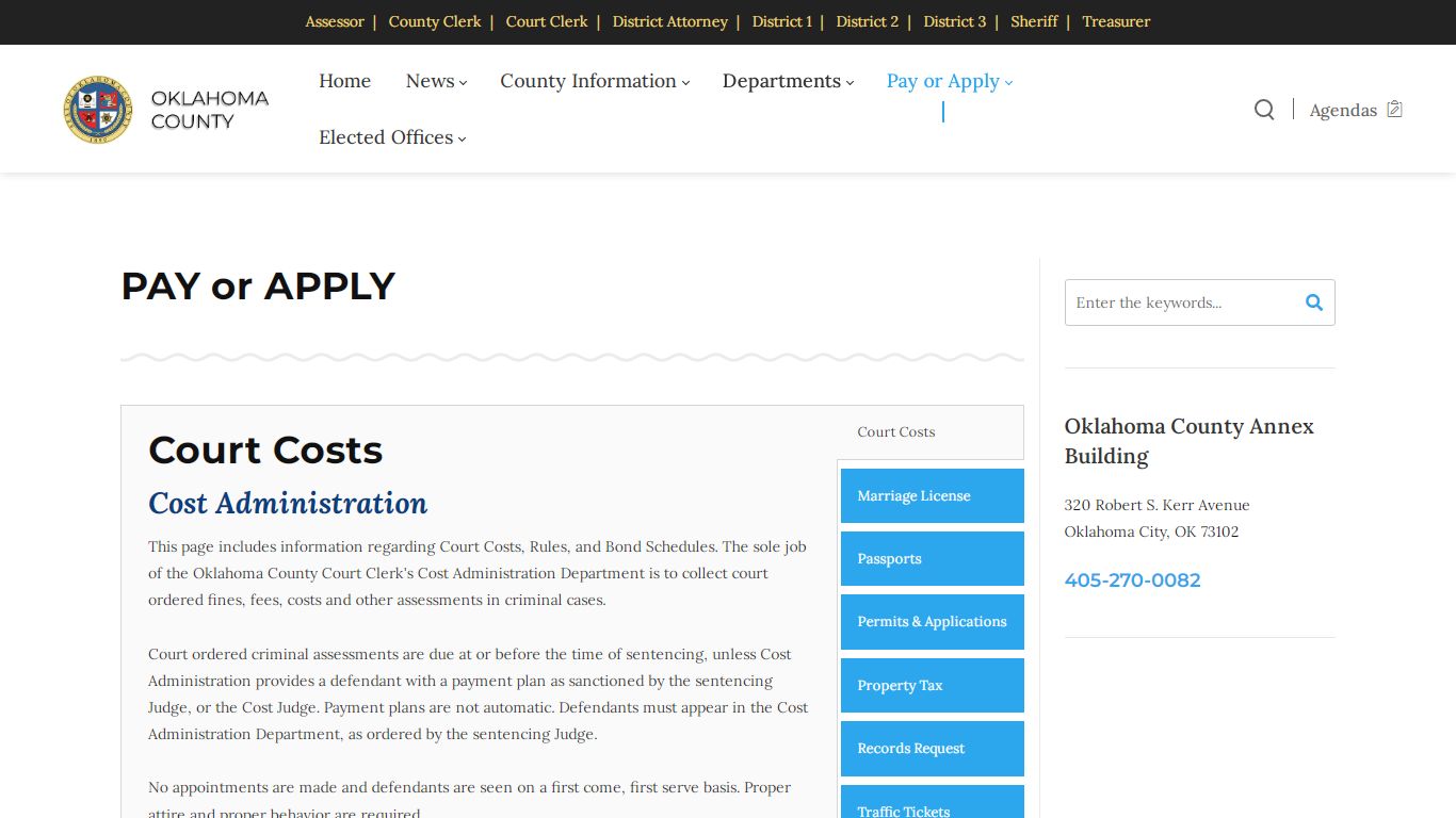 Pay or Apply - Oklahoma County
